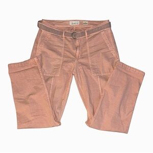 Anthropologie The Wanderer Peach Pants